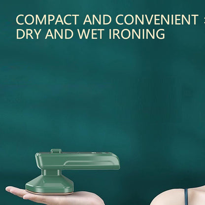 Mini Steamer Iron: 2-in-1 Portable Travel Friendly